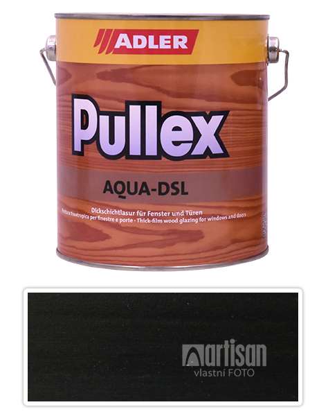 ADLER Pullex Aqua DSL - vodou ředitelná lazura na dřevo 2.5 l Leopold LW 03/5