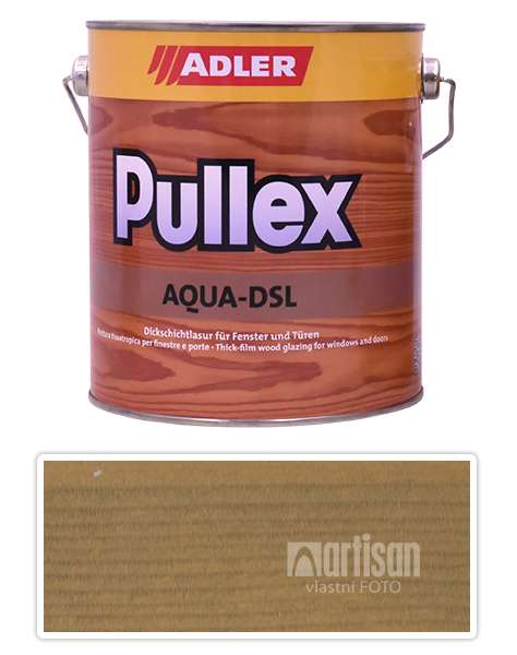 ADLER Pullex Aqua DSL - vodou ředitelná lazura na dřevo 2.5 l Rennmaus ST 05/1
