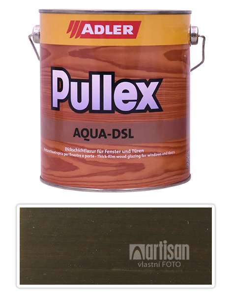 ADLER Pullex Aqua DSL - vodou ředitelná lazura na dřevo 2.5 l Steppe LW 05/3