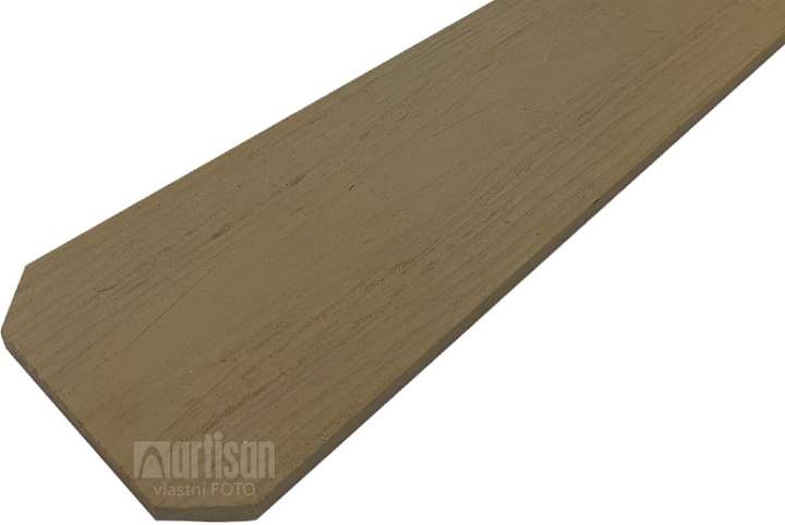 WPC dřevoplastové plotovky tříhranné LamboDeck 12x150x1500 - Original Wood