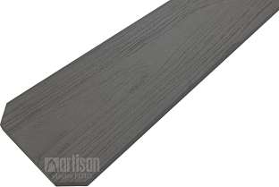 WPC dřevoplastové plotovky tříhranné LamboDeck 12x150x900 - Stone Grey