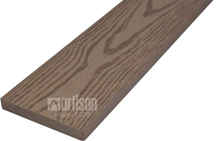 WPC dřevoplastové plotovky rovné LamboDeck 13x90x1500 - Original Wood