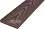 WPC dřevoplastové plotovky rovné LamboDeck 13x90x1500 -  Brownish Red