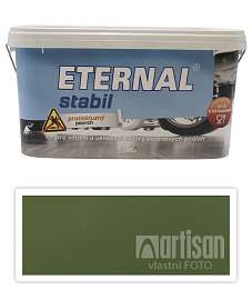 ETERNAL Stabil - vodou ředitelná barva na betonové podlahy 5 l Zelená 06