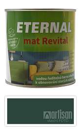 ETERNAL mat Revital - univerzální vodou ředitelná akrylátová barva 0.35 l Zelená RAL 6005