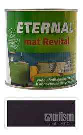 ETERNAL mat Revital - univerzální vodou ředitelná akrylátová barva 0.35 l Červenohnědá 207