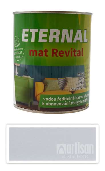 ETERNAL mat Revital - univerzální vodou ředitelná akrylátová barva 0.7 l Slonová kost 214