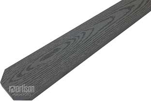WPC dřevoplastové plotovky tříhranné LamboDeck 13x90x1000 - Stone Grey