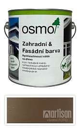 OSMO Zahradní a fasádní barva na dřevo 2.5 l Šedobéžová 7119