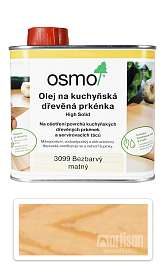 OSMO Olej na kuchyňská dřevěná prkénka 0.5 l Bezbarvý matný 3099