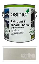 OSMO Zahradní a fasádní barva na dřevo 2.5 l Čistá bílá 7262