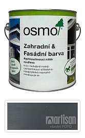 OSMO Zahradní a fasádní barva na dřevo 2.5 l Dopravní šedá A 7542