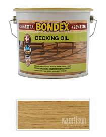 BONDEX Decking Oil - speciální napouštěcí olej 3 l Bezbarvý (20 % zdarma)