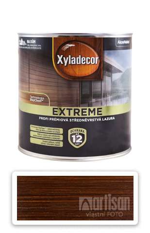 XYLADECOR Extreme - prémiová olejová lazura na dřevo 2.5 l Ořech