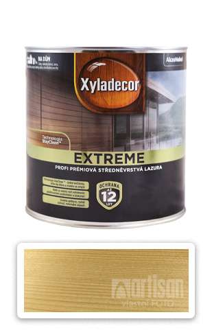 XYLADECOR Extreme - prémiová olejová lazura na dřevo 2.5 l Bezbarvý