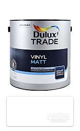 DULUX Trade Vinyl Matt PBW - prémiová malířská barva do interiéru 2.5 l Bílá