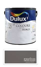 DULUX Colours of the World - matná krycí malířská barva do interiéru 2.5 l Grafitový soumrak