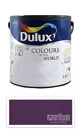 DULUX Colours of the World - matná krycí malířská barva do interiéru 2.5 l Levandule