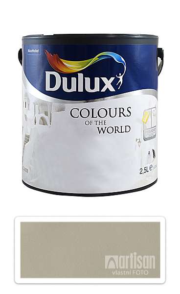 DULUX Colours of the World - matná krycí malířská barva do interiéru 2.5 l Řecké slunce
