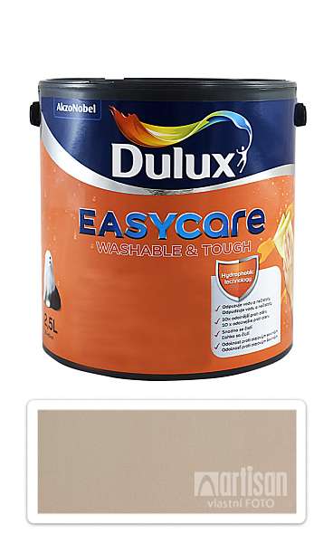 DULUX EasyCare - omyvatelná malířská barva do interiéru 2.5 l Béžový kabát