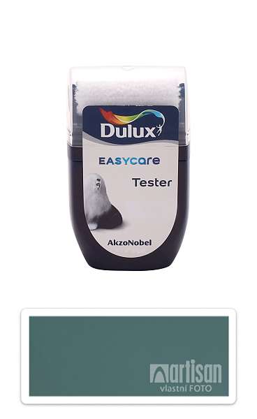 DULUX EasyCare - omyvatelná malířská barva do interiéru 0.03 l Tyrkysová vzorek