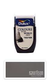 DULUX Colours of the World - matná krycí malířská barva 0.03 l Grafitový soumrak vzorek