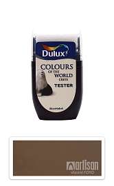 DULUX Colours of the World - matná krycí malířská barva 0.03 l Indický palisandr vzorek