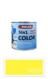 ADLER 5in1 Color - univerzální vodou ředitelná barva 0.75 l Schwefelgelb / Sírově žlutá RAL 1016