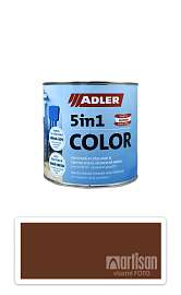 ADLER 5in1 Color - univerzální vodou ředitelná barva 0.75 l Rehbraun / Světle žlutohnědá RAL 8007