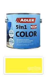 ADLER 5in1 Color - univerzální vodou ředitelná barva 2.5 l Schwefelgelb / Sírově žlutá RAL 1016