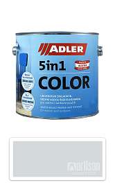 ADLER 5in1 Color - univerzální vodou ředitelná barva 2.5 l Lichtgrau / Světle šedá RAL 7035
