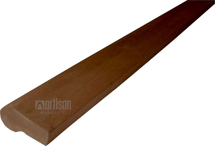 Latě na lavičku WPC dřevoplast koncové LamboDeck 32x100x1500 - Brownish Red