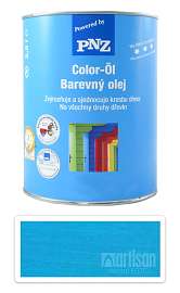 PNZ Barevný olej 2.5 l Křišťálově modrý