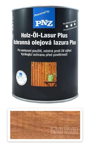PNZ Ochranná olejová lazura Plus 2.5 l Ořech