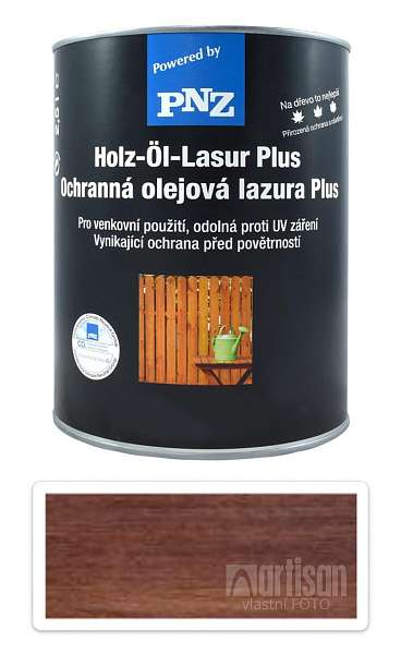 PNZ Ochranná olejová lazura Plus 2.5 l Palisander