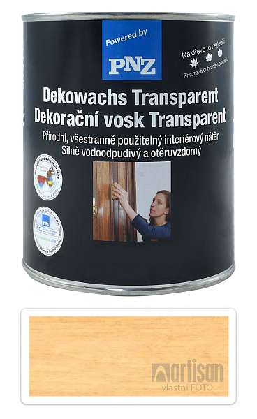 PNZ Dekorační vosk Transparent 0.75 l Savana