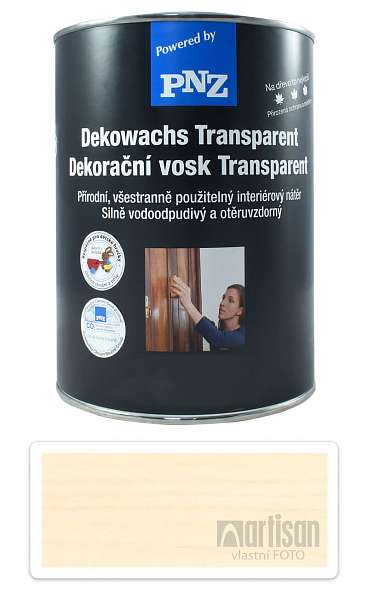 PNZ Dekorační vosk Transparent 2.5 l Bříza