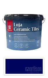 TIKKURILA Luja Ceramic Tiles - barva na keramické obklady 2.7 l Nachtblau / Noční modrá RAL 5022