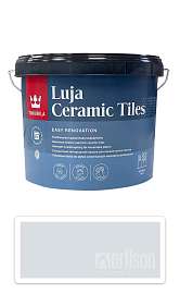 TIKKURILA Luja Ceramic Tiles - barva na keramické obklady 2.7 l Lichtgrau / Světle šedá RAL 7035
