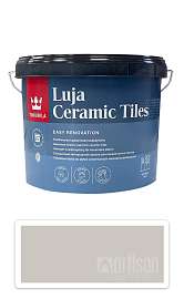 TIKKURILA Luja Ceramic Tiles - barva na keramické obklady 2.7 l Seidengrau / Hedvábná šedá RAL 7044