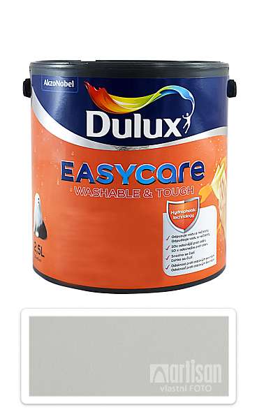 DULUX EasyCare - omyvatelná malířská barva do interiéru 2.5 l Dotek zimy