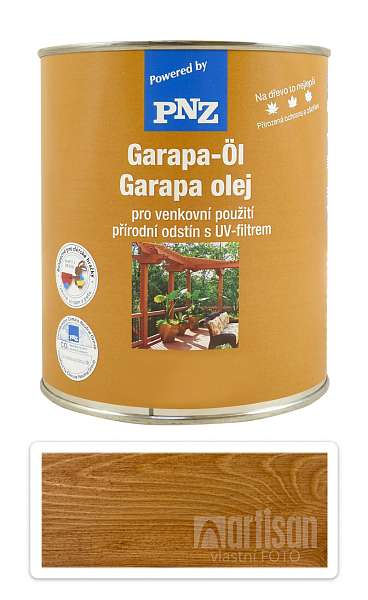 PNZ Speciální olej na dřevo do exteriéru 0.75 l Garapa