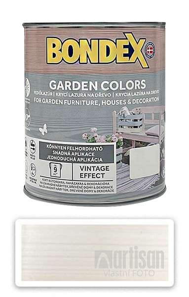 BONDEX Garden Colors - dekorativní silnovrstvá lazura na dřevo, beton a kov 0.75 l Jasmine