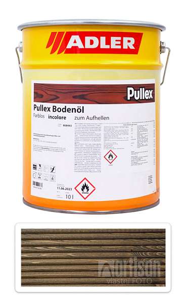 ADLER Pullex Bodenöl - terasový olej 10 l Antická hnědá