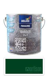 TESSAROL Direct 3in1 - antikorozní barva na kov 2.5 l Zelená RAL 6005