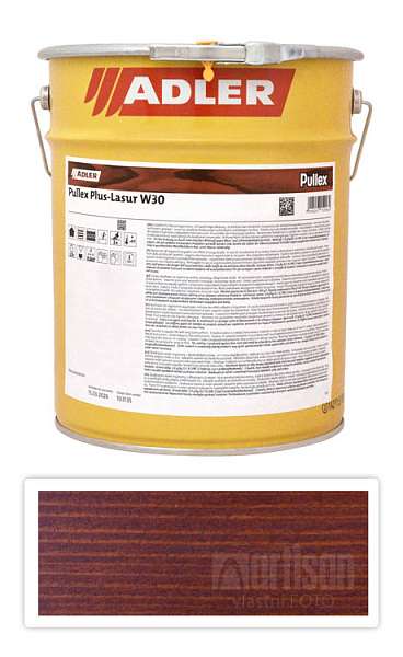 ADLER Pullex Plus Lasur - lazura na ochranu dřeva v exteriéru 9.5 l Sipo 50421