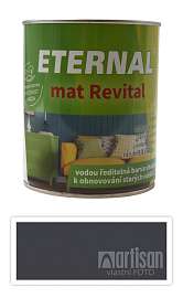 ETERNAL mat Revital - univerzální vodou ředitelná akrylátová barva 0.7 l Antracit RAL 7016