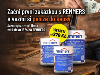 REMMERS interiér pro firmy se slevou a dárky