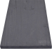 WPC dřevoplastová plotovka rovná 12x150 - Dark Grey - 3D imitace dřeva
