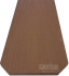 WPC dřevoplastová plotovka tříhranná 12x150 - Teak - 3D imitace dřeva
